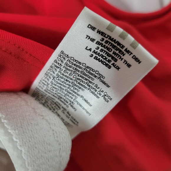 Adidas ClimaCool Racerback Workout Tank in Red Size Large - Picture 7 of 8